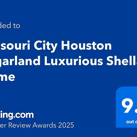 Missouri City Houston Sugarland Luxurious Shella Home Extérieur photo